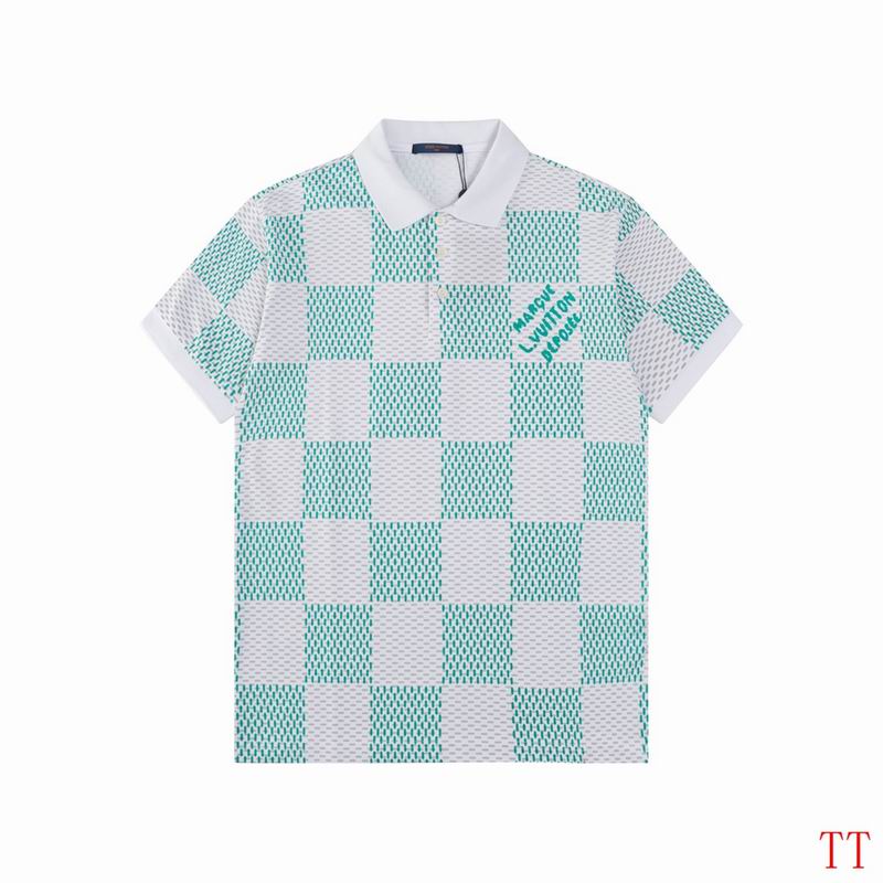 Louis Vuitton POLO shirts men-LV2986P